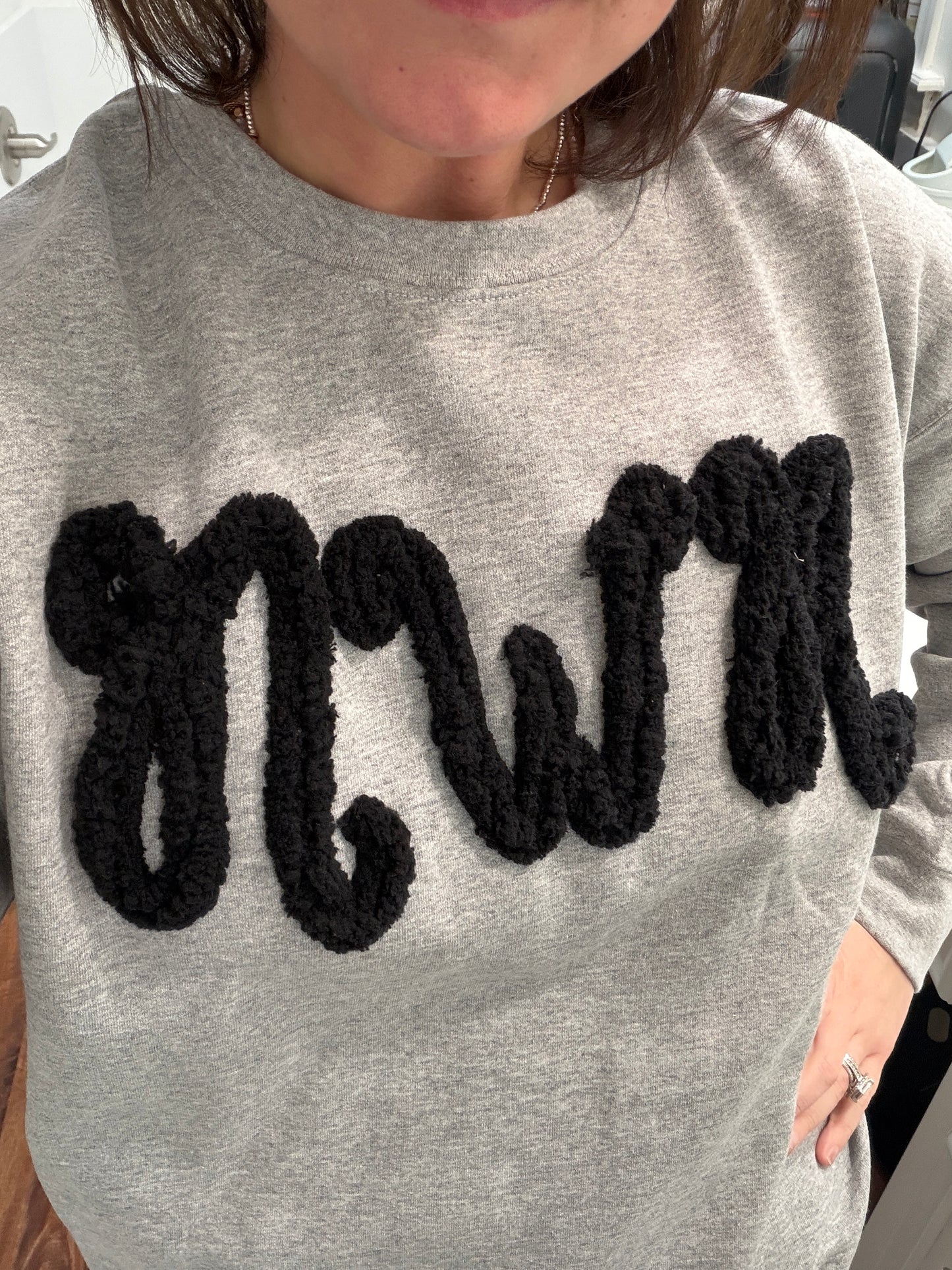 Northwest Rankin Yarn Embroidered Sweatshirt