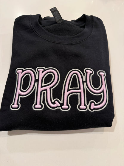 Pray 3D Puff Sweatshirt