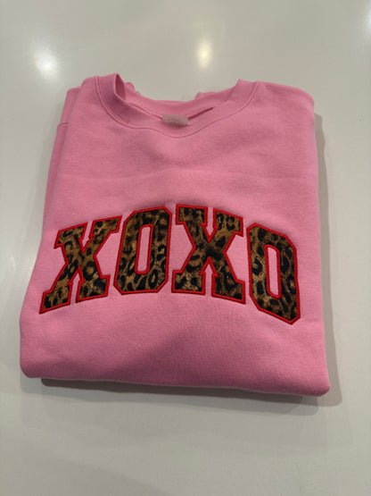 XOXO Appliqué Sweatshirt