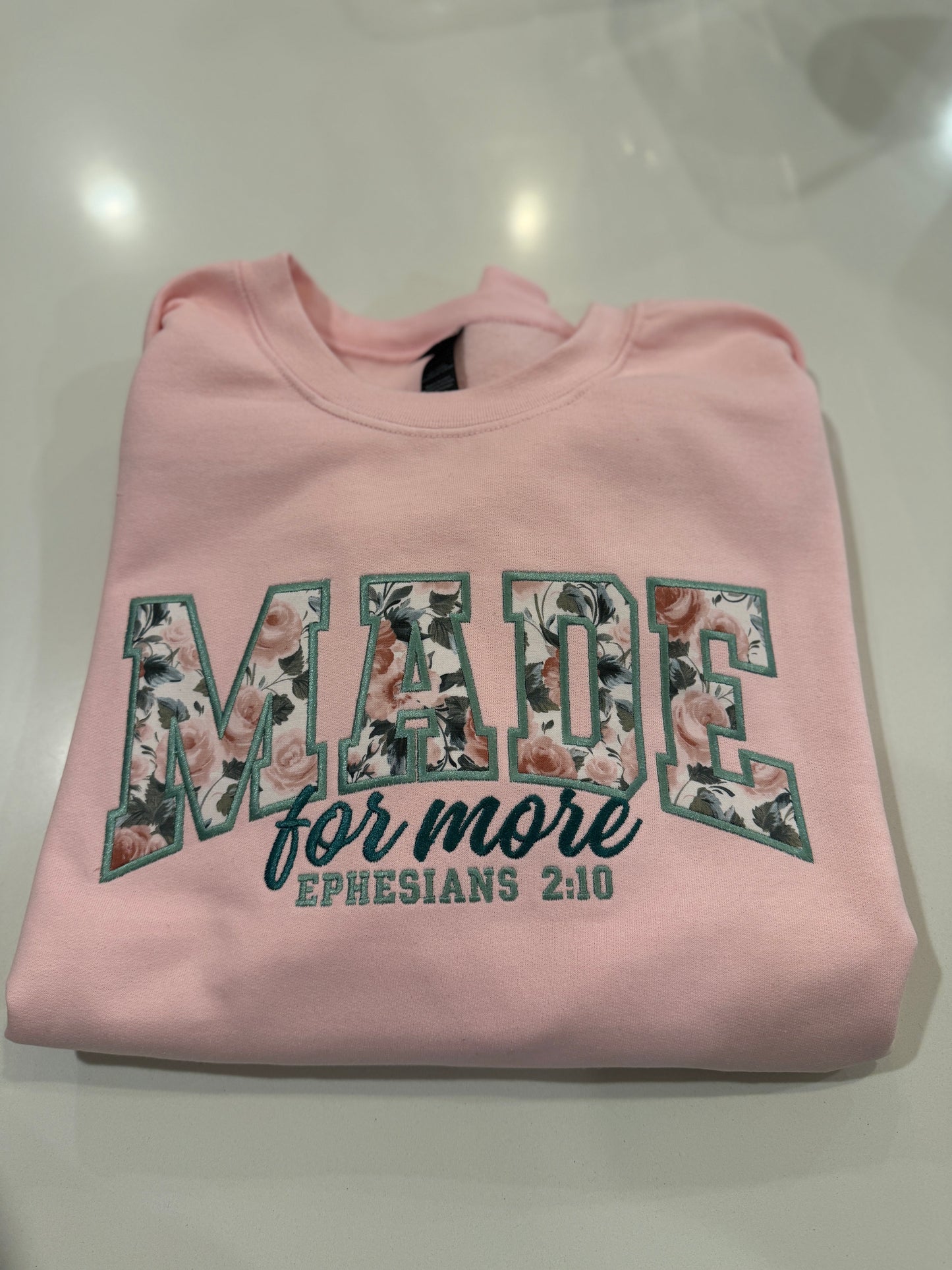 Made For More Pink Sweatshirt