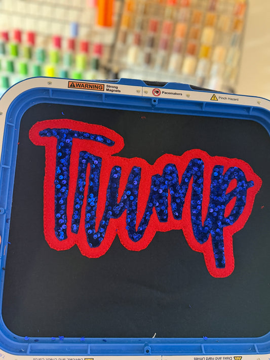 Trump Appliqué Sweatshirt
