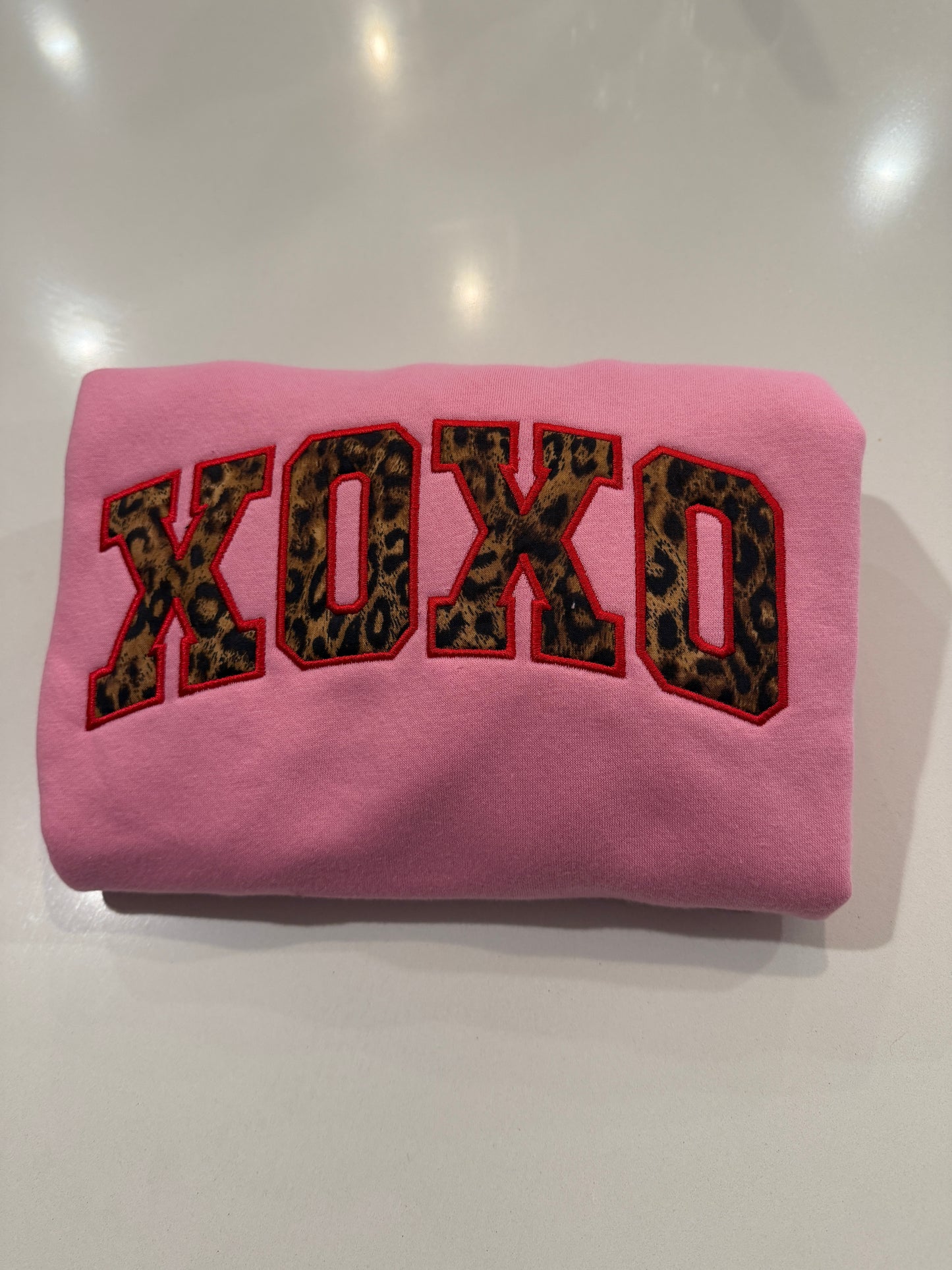 XOXO Appliqué Sweatshirt