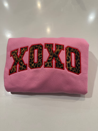 XOXO Appliqué Sweatshirt
