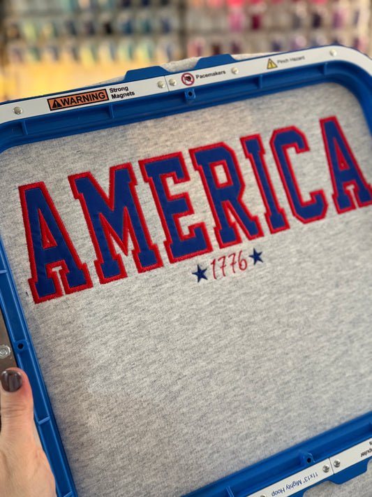 America 1776 Appliqué