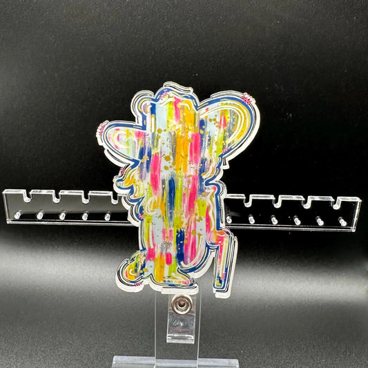 ID Holder/Badge Reel/Popsocket - Colonel Reb
