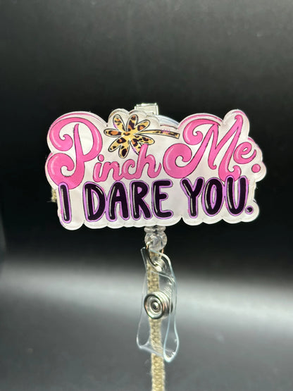 ID Holder/Badge Reel/Popsocket - Pinch Me