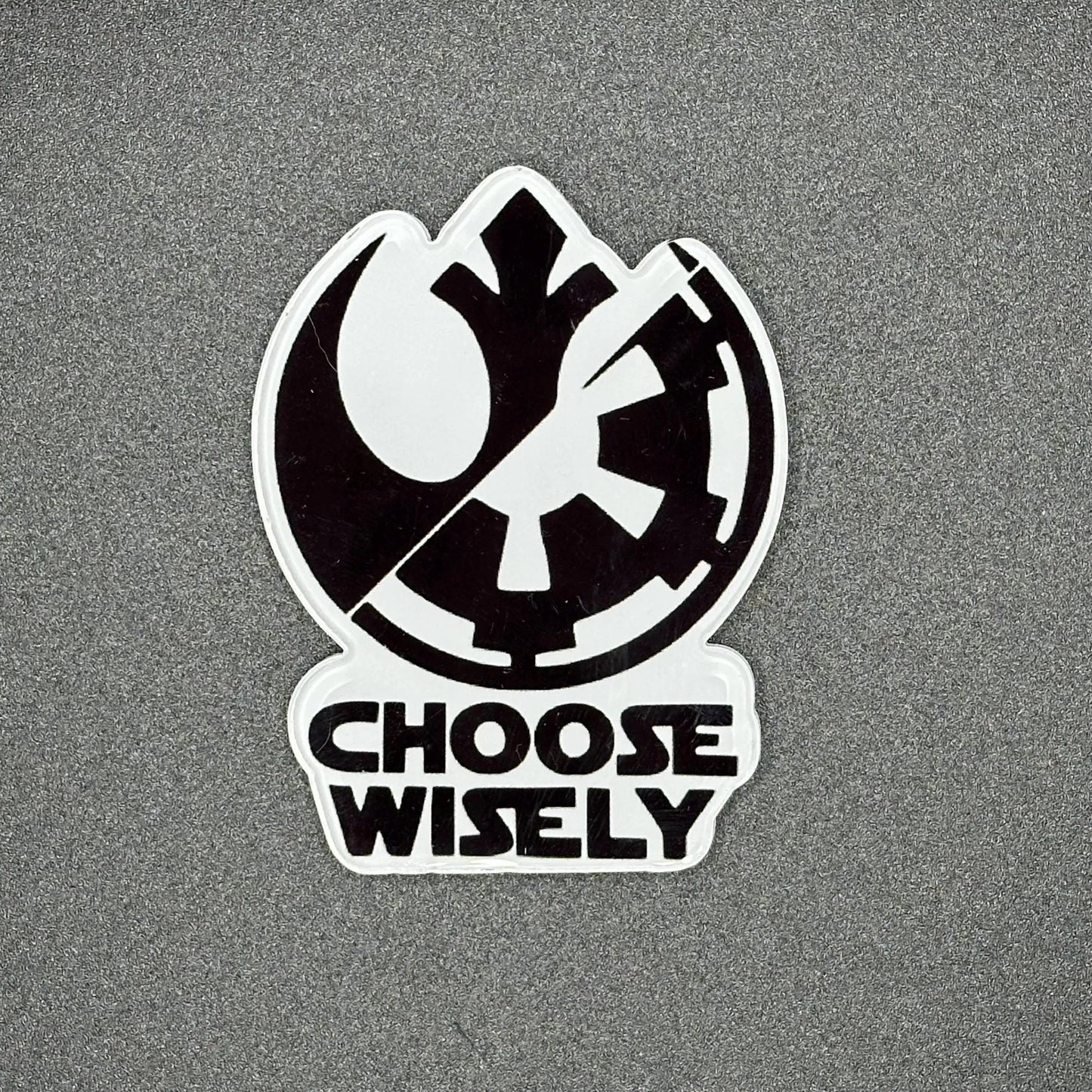 ID Holder/Badge Reel/Popsocket - Choose Wisely