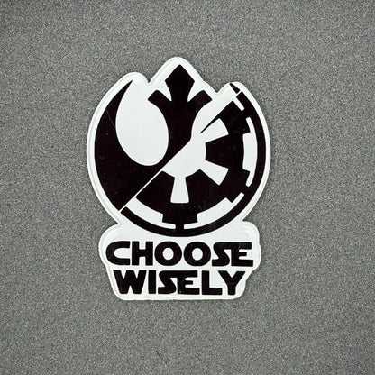 ID Holder/Badge Reel/Popsocket - Choose Wisely