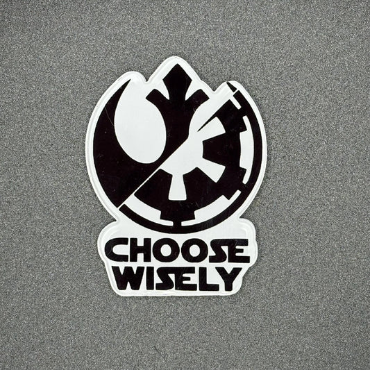 ID Holder/Badge Reel/Popsocket - Choose Wisely