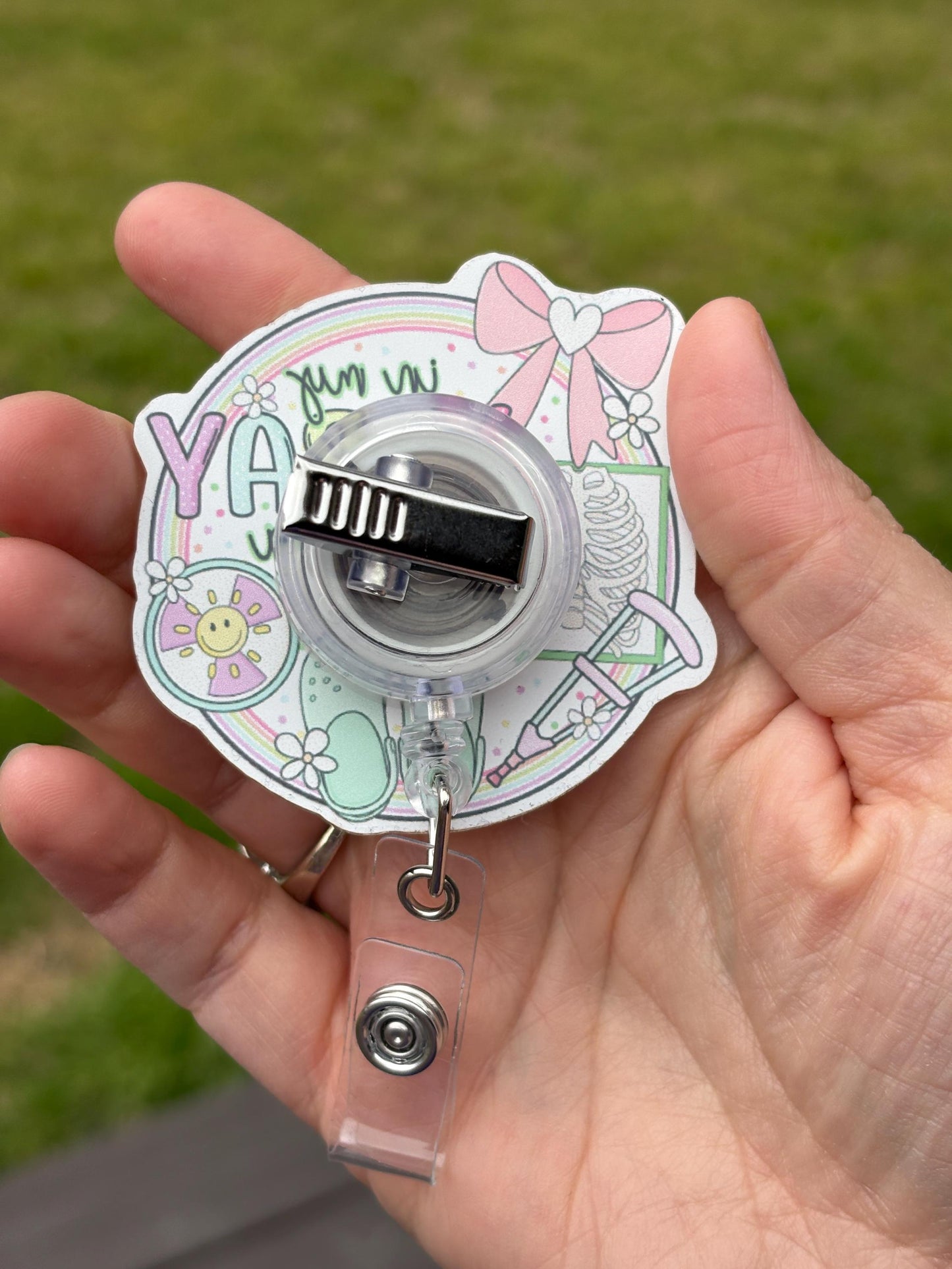 ID Holder/Badge Reel/Popsocket - In My X-Ray Era
