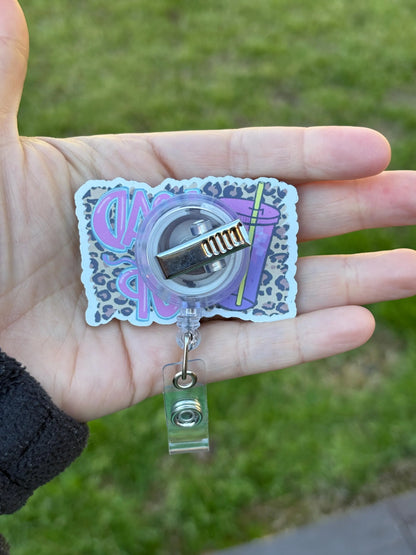 ID Holder/Badge Reel/Popsocket - Load Me Up