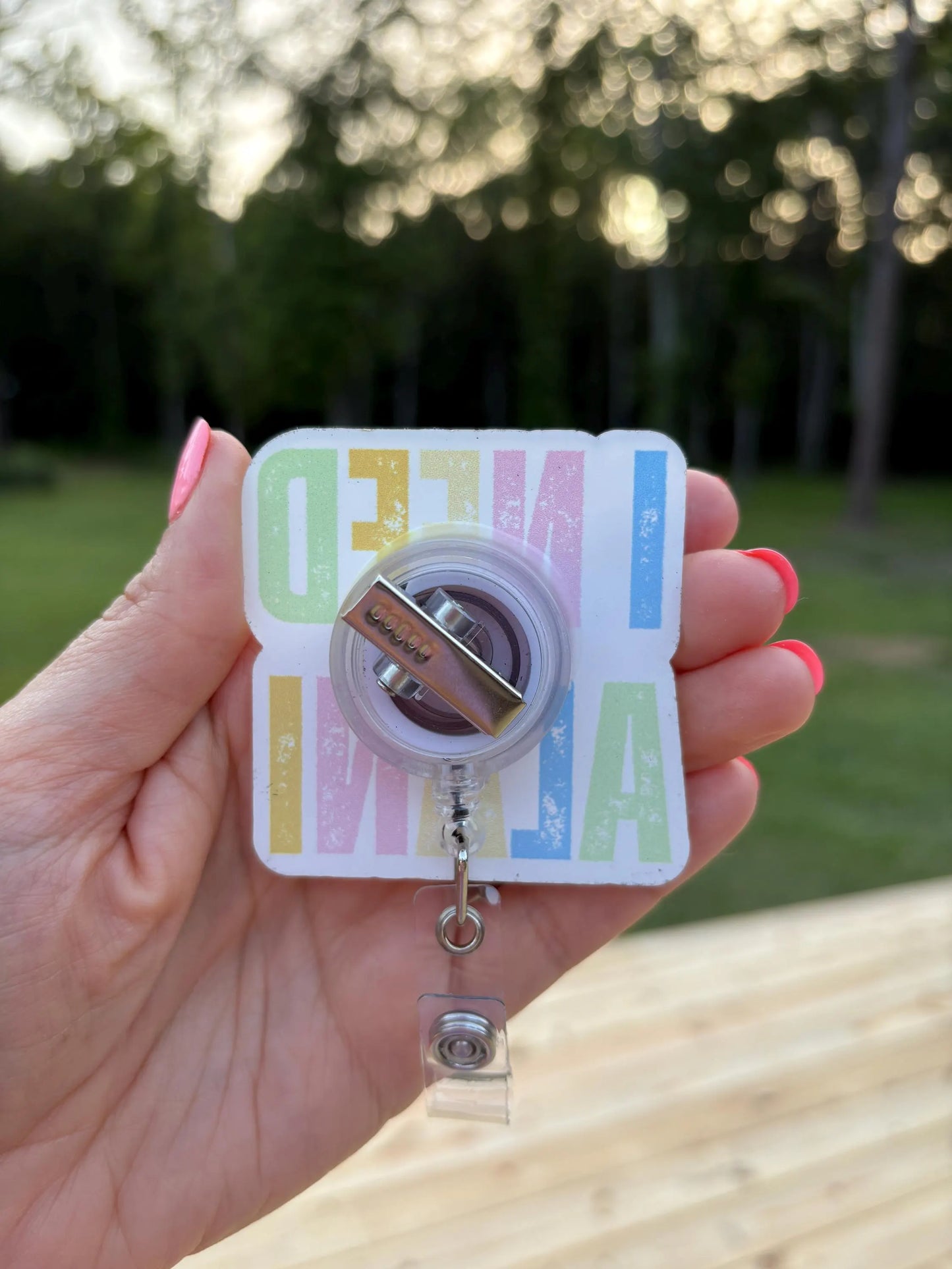 ID Holder/Badge Reel/Popsocket - I Need an Alani