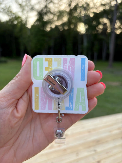 ID Holder/Badge Reel/Popsocket - I Need an Alani