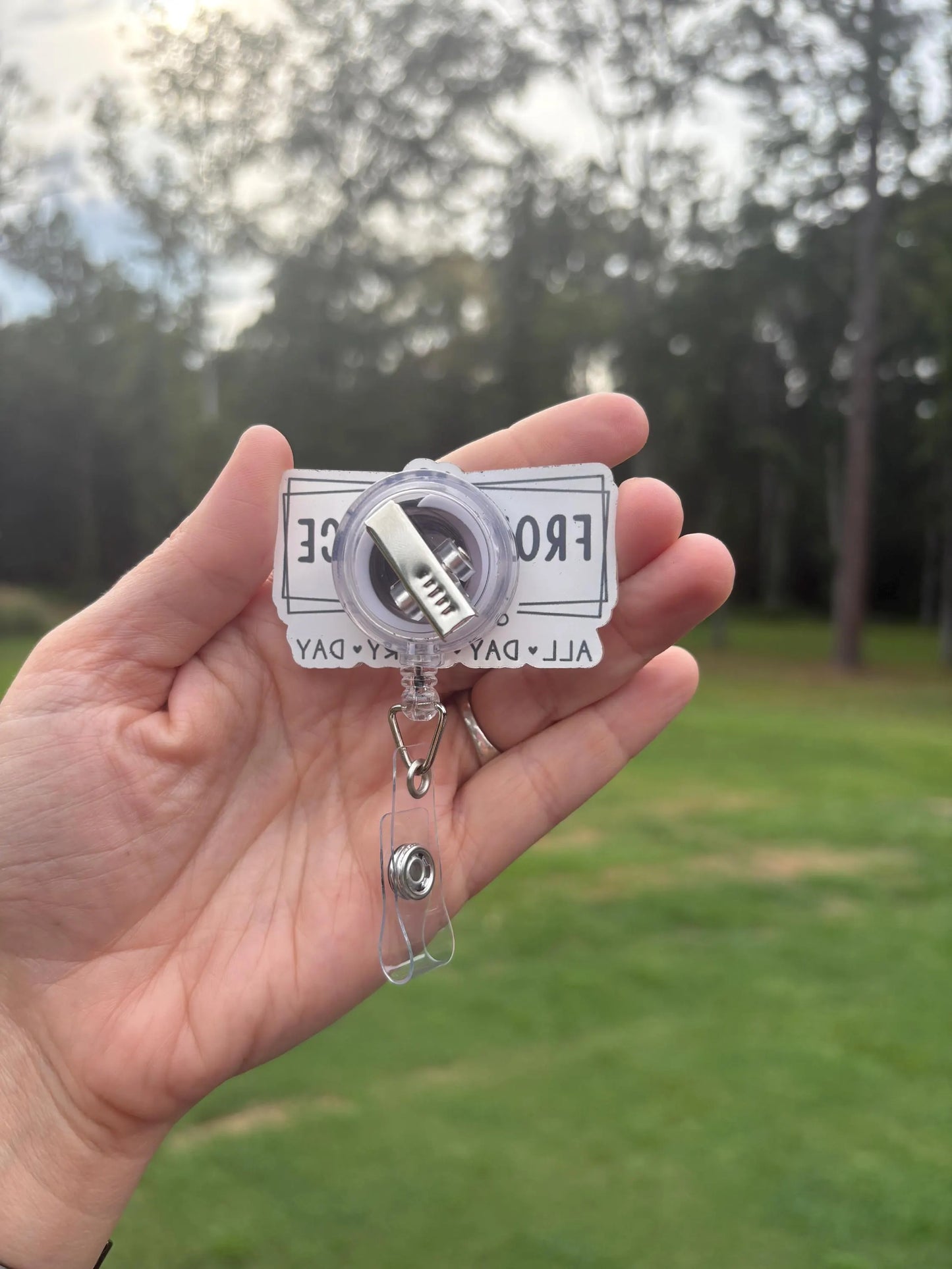 ID Holder/Badge Reel/Popsocket - Front Office Squad