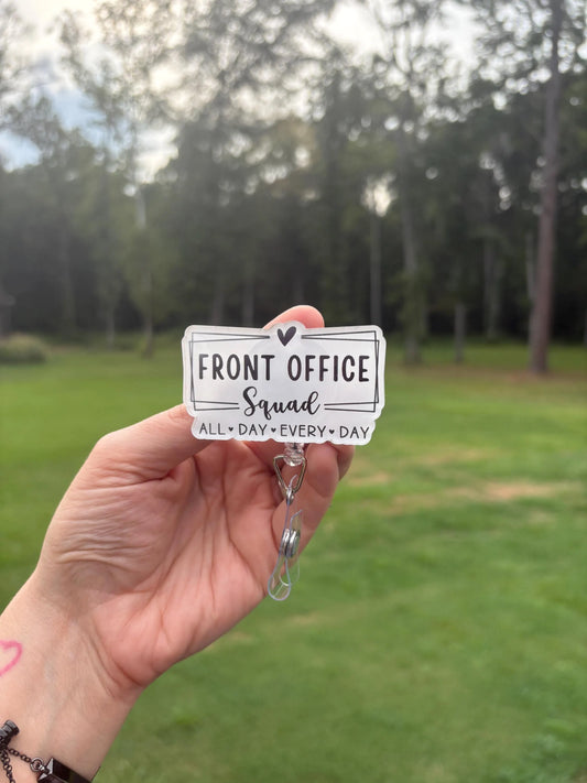 ID Holder/Badge Reel/Popsocket - Front Office Squad