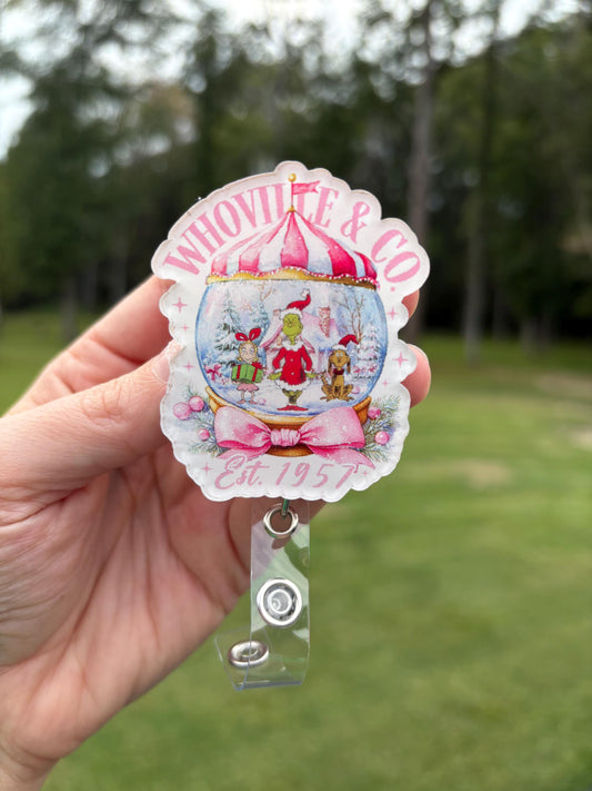 ID Holder/Badge Reel/Popsocket - Whoville & Co.