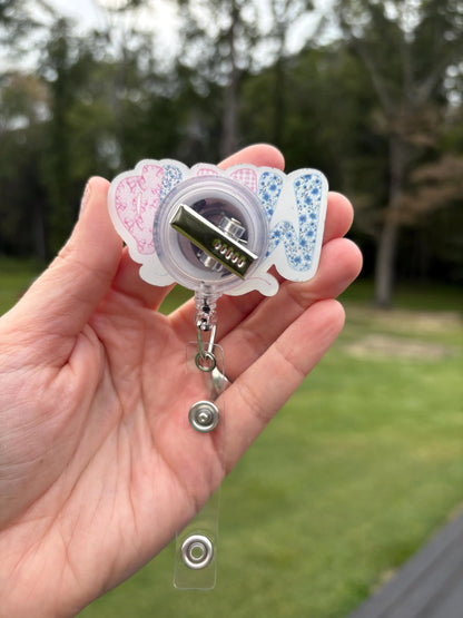 ID Holder/Badge Reel/Popsocket - WWJD