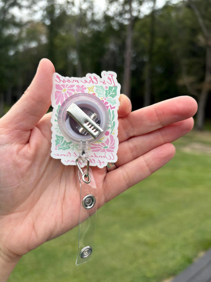 ID Holder/Badge Reel/Popsocket - Most Wonderful Time of the Year
