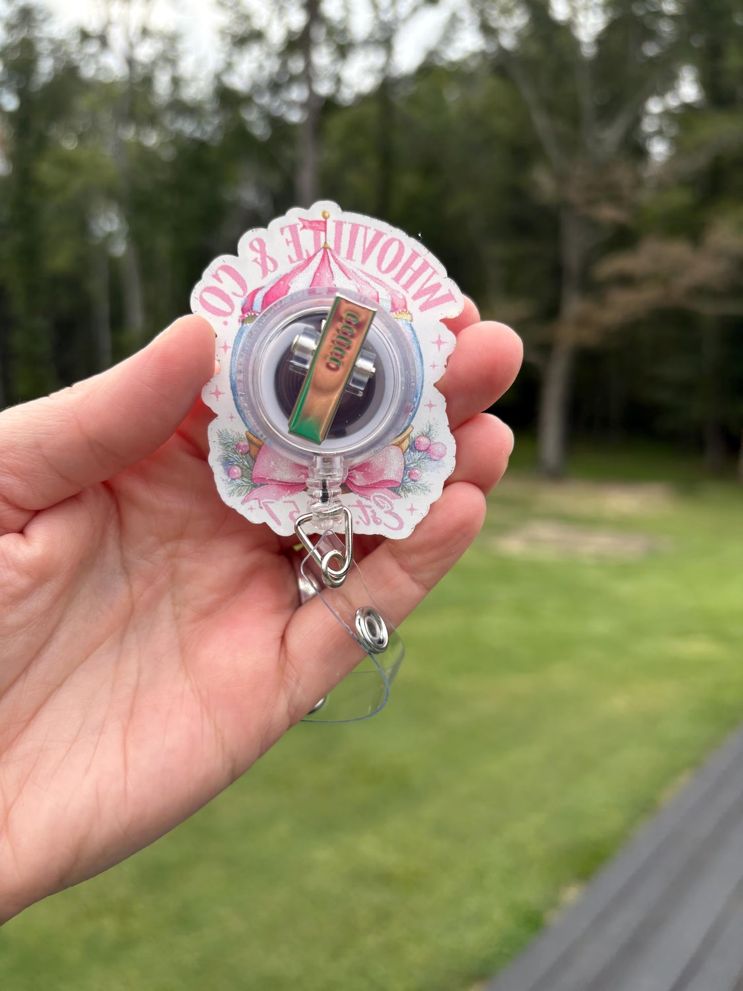 ID Holder/Badge Reel/Popsocket - Whoville & Co.