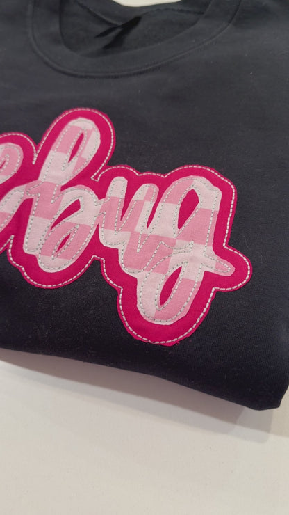 Love Bug Appliqué Sweatshirt