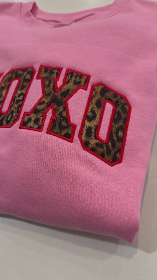 XOXO Appliqué Sweatshirt