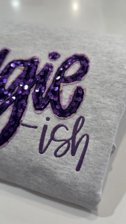 Boujie-ish Ash Grey Sweatshirt